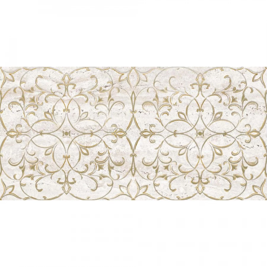 Плитка настенная Axima Трентино D Декор полоски матовый бежевый 60х30 см