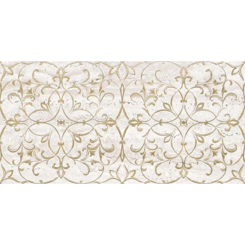 Плитка настенная Axima Трентино D Декор полоски матовый бежевый 60х30 см