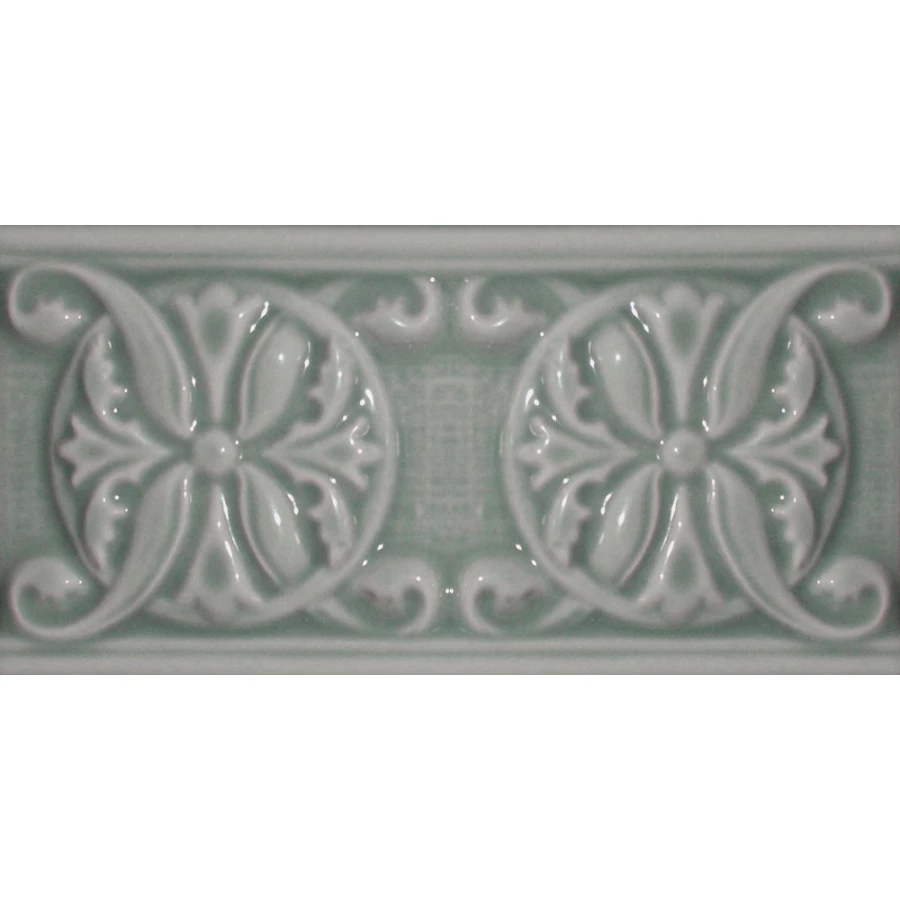 Плитка настенная Cevica Plus Classic 10 Sea Spray глянцевая зеленая CV62763 15х7,5 см