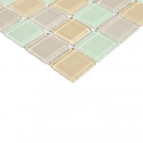 Мозаика Bonaparte Стеклянная мозаика Nice 25х25 глянцевая многоцветная 30х30 см