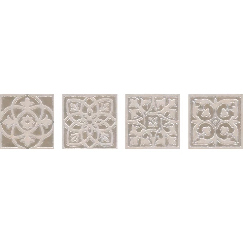 Вставка Kerama Marazzi Парнас бежевый лаппатированный HGD\B170\SG1550L 9,5х9,5