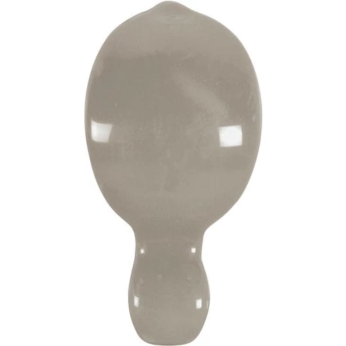 Плитка настенная APE Ceramica Vintage Ang Ext Moldura Lead глянцевая серая A020442 5х3 см