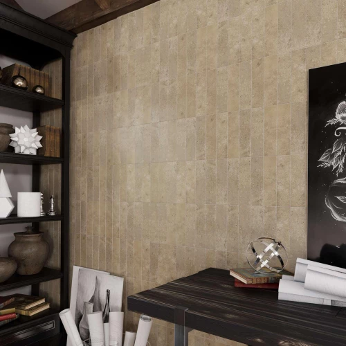 Клинкер Керамин Юта 3 бежевый 24.5х6.5 см