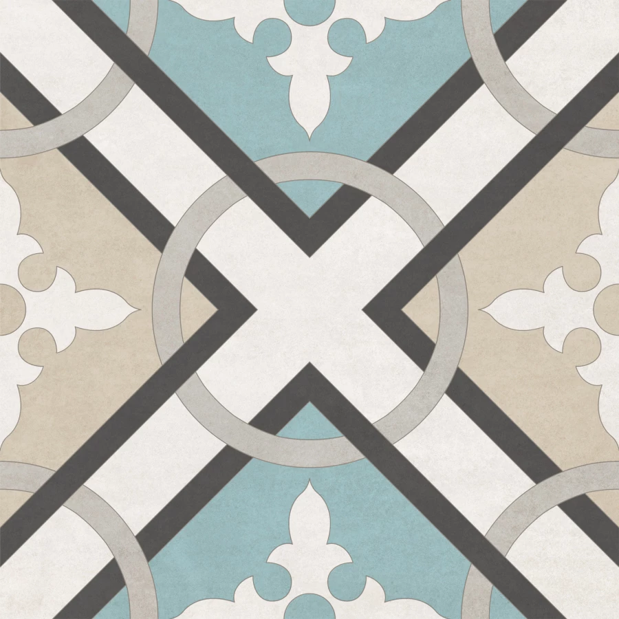 Керамогранит New Trend Design Art Melody матовый многоцветный GP2020DGA15 20х20 см