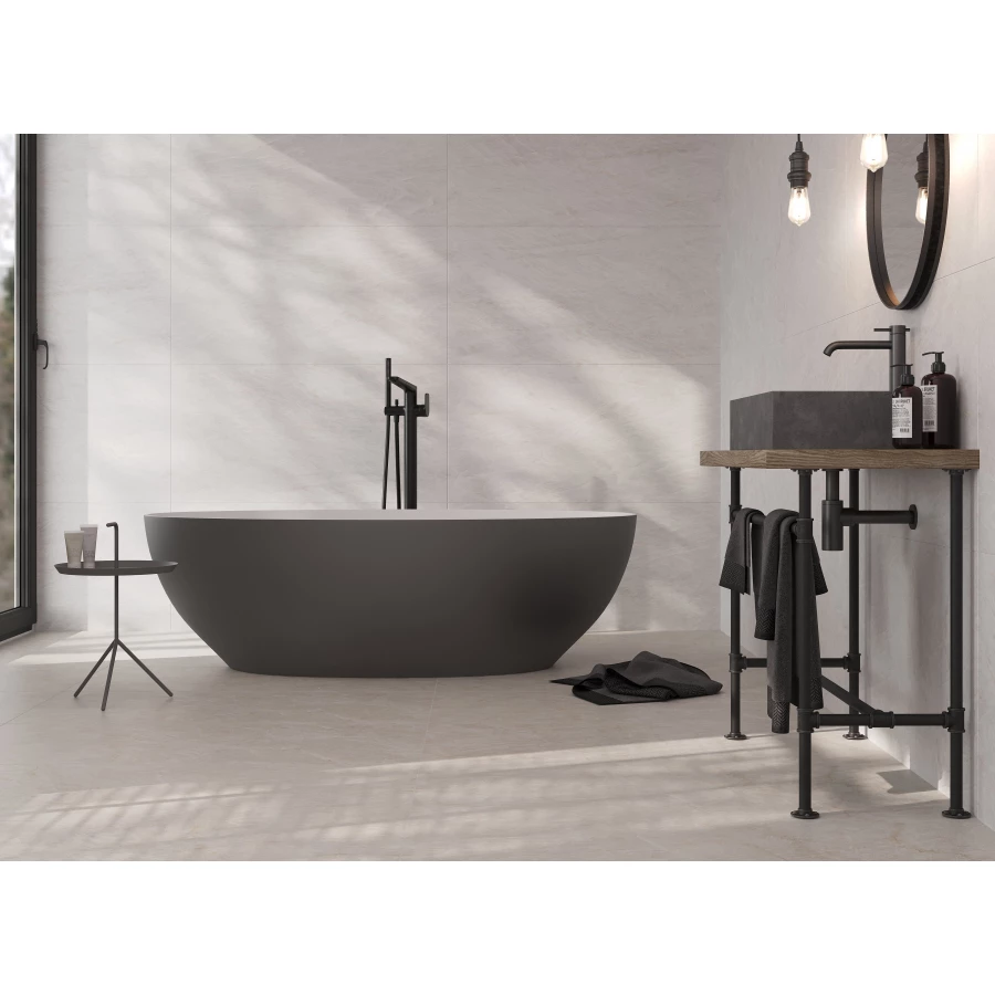 Керамогранит Staro Luna Rossa Arctic Crema Satin кремовый 81436984 120х60 см