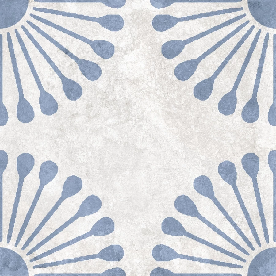 Керамогранит Motto Ceramic Palmas White Decor 1 матовый белый N100125 20x20 см