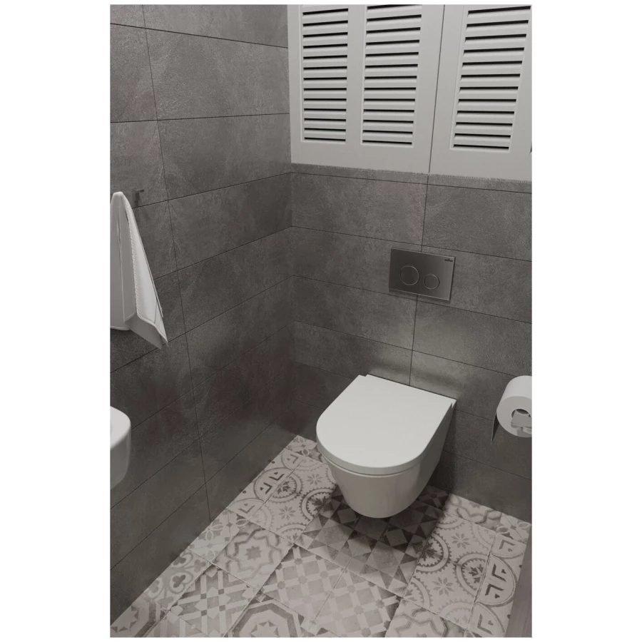 Унитаз Lavinia Boho Relfix Biore Compacto Rimless 77050175 (комплект 6 в 1)