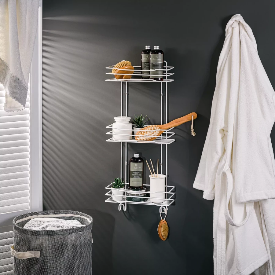 Полка прямоугольная ЧМЗ 501-003-08 белый 30х13х72 см