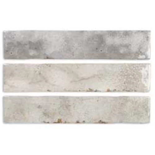 Плитка настенная DNA Enamel Smoke глянцевая серая 25х5 см