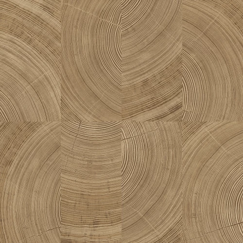 Обои флизелиновые Grandeco Karuna коричневые A 69102 0,53х10,05 м