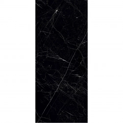 Керамогранит StaroSlabs Matt Nero Marquina матовый черный 86459801 270х120 см