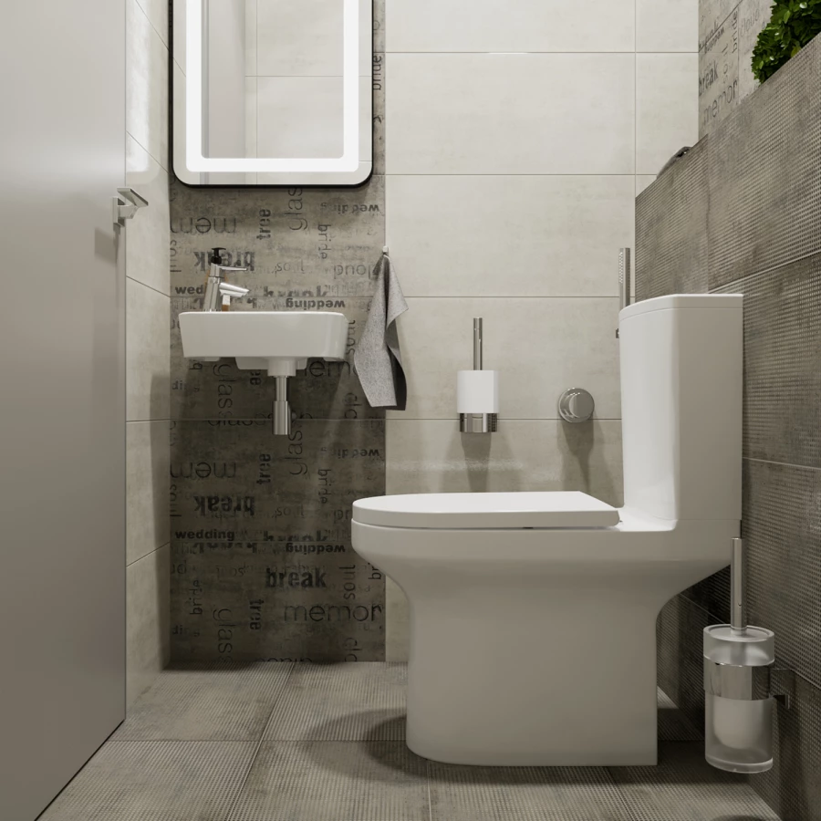 Напольный унитаз Lavinia Boho Grance Hill Rimless 3307002R (состоит из 3307202R, 33073030, 33290700)