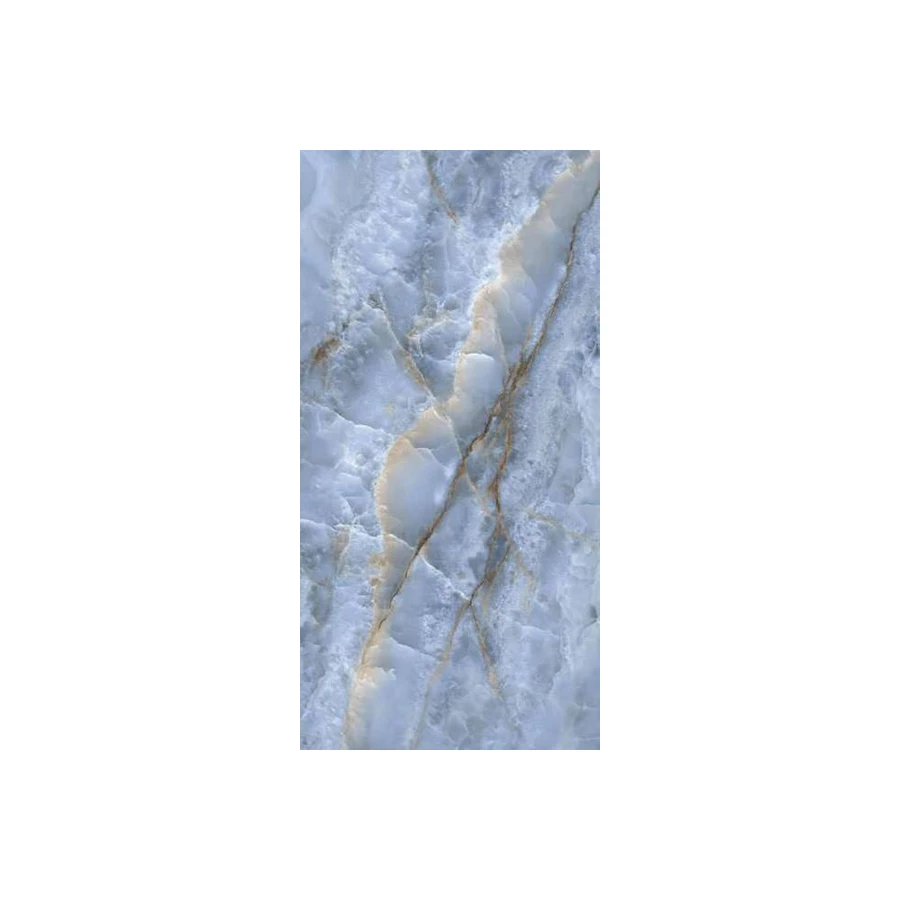 Керамогранит Ascale Onice Blue Bookmatch B polished 320х160х0,6 см