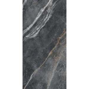 Керамогранит Primavera Arma Nero Lapato Carving черный LC208 120х60 см