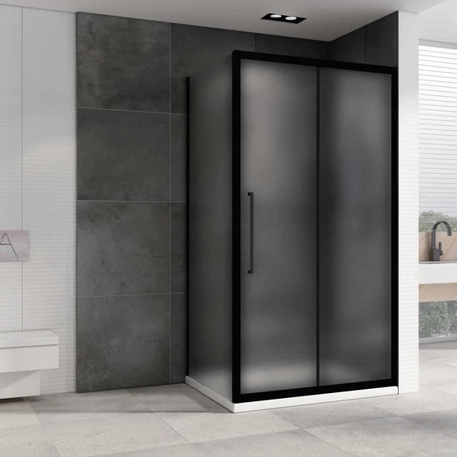 Душевой уголок Abber Schwarzer Diamant AG30110BMH-S70BM 70x110 см