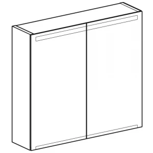 Зеркальный шкаф Geberit Option 500.205.00.1 75x70 см