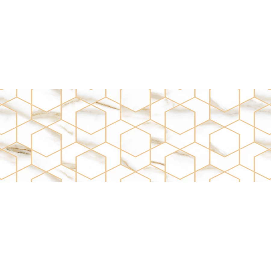 Плитка настенная Geotiles Damiano Manzoni gold 90х30 см