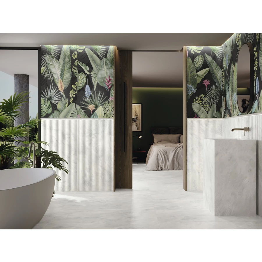 Керамогранит Ape Ceramica Alexandria White Matt Rect матовый белый A040202 120х60 см