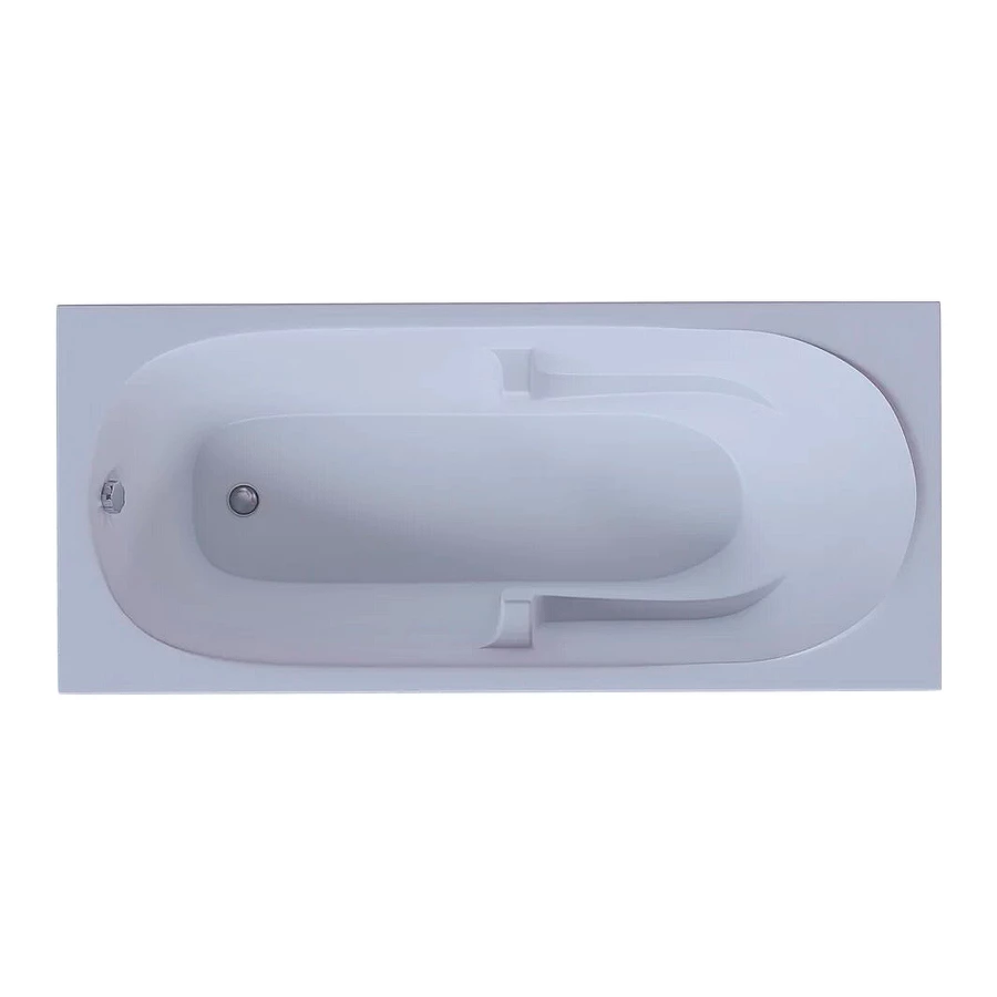 Ванна Акриловая Aquatek Лея без гидромассажа LEY170-0000045 170x75 см
