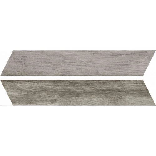 Керамогранит Sadon Vintage Cendre Chevron матовый серо-бежевый J86583 40,7х7,5 см