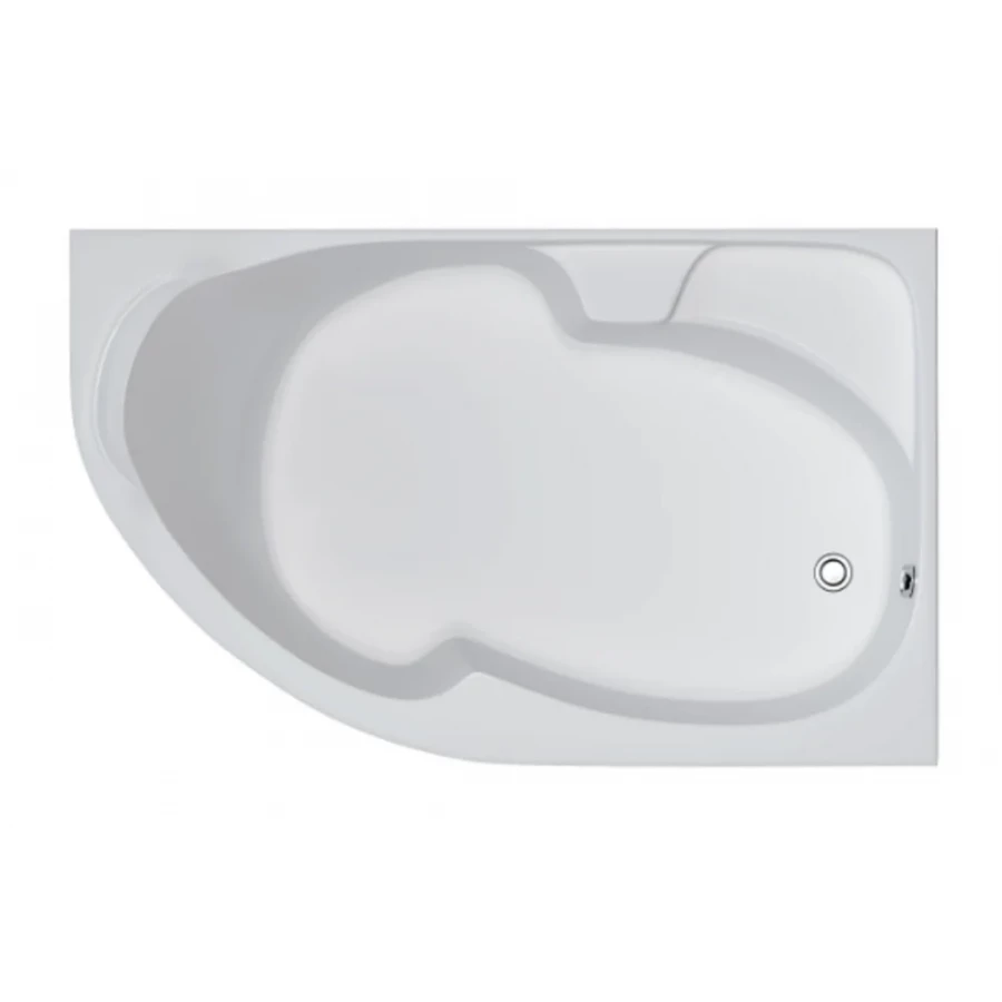 Акриловая ванна Creto Doris белая 14-15090R 150х90 см