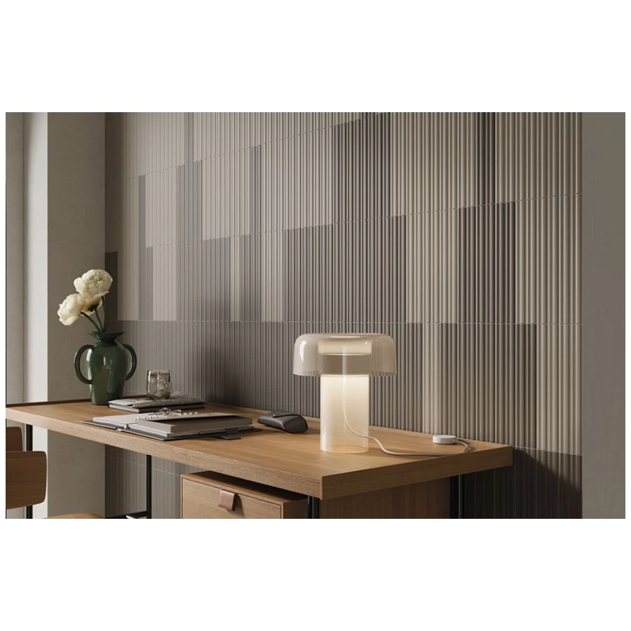 Плитка настенная Harmony Peronda Rainbow Taupe матовая бежевая 5007041737 25х5 см