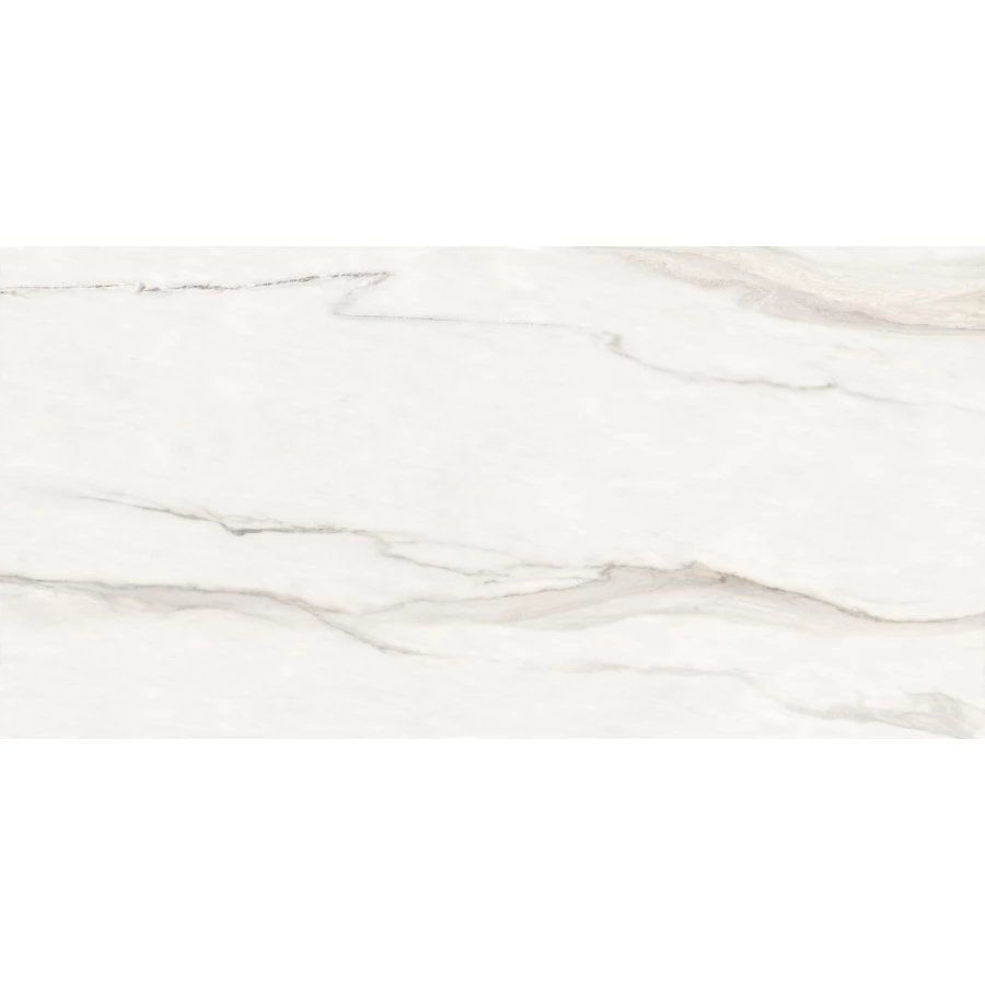 Керамогранит Delacora Calacatta Monsoon sugar-эффект белый 60120CMN01 120х60 см