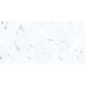 Плитка настенная Azori Carrara Geometria 00-00108696 63х31,5 см