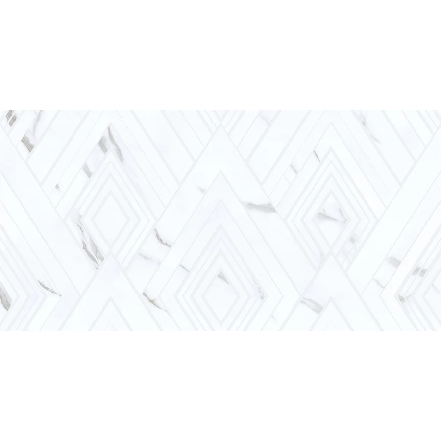 Плитка настенная Azori Carrara Geometria 00-00108696 63х31,5 см