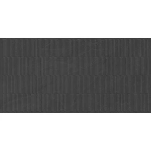 Керамогранит Laparet Badrock Shadow PRO Deco Art R10Soft STR CB матовый графитовый 120х60 см