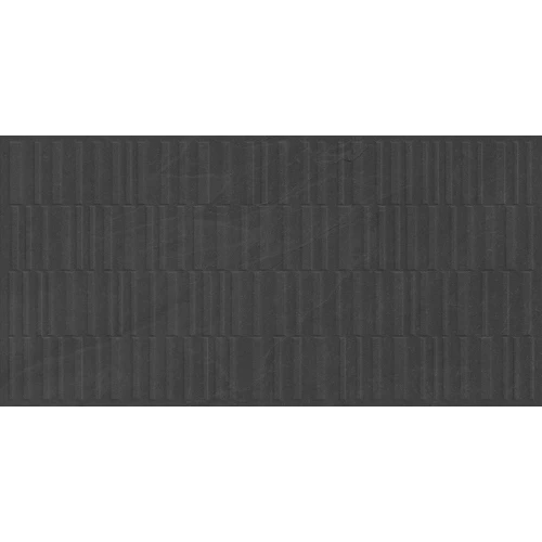 Керамогранит Laparet Badrock Shadow PRO Deco Art R10Soft STR CB матовый графитовый 120х60 см