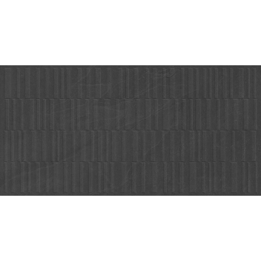 Керамогранит Laparet Badrock Shadow PRO Deco Art R10Soft STR CB матовый графитовый 120х60 см