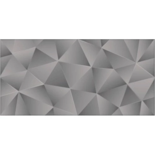 Плитка настенная Axima Ларго серая рельеф 60х30 см