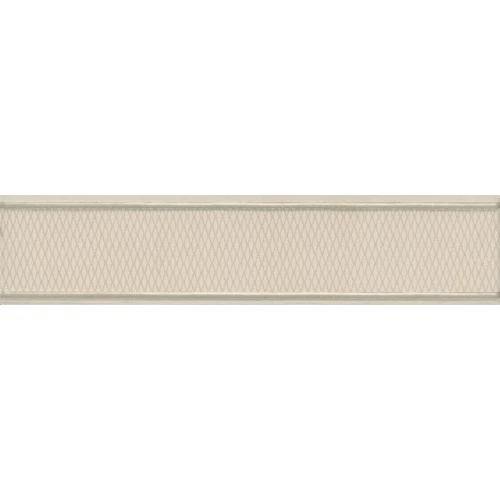 Плитка настенная Kerama Marazzi Браганса Бордюр матовый светло-бежевый VT/A306/6000 25х5,4 см