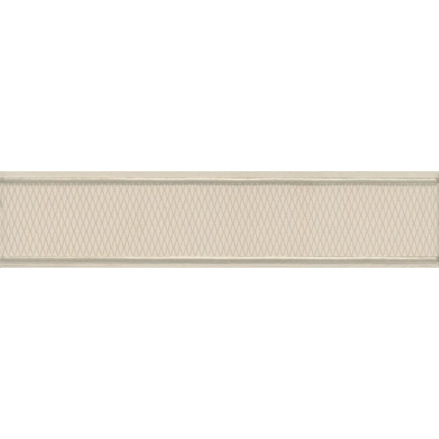 Плитка настенная Kerama Marazzi Браганса Бордюр матовый светло-бежевый VT/A306/6000 25х5,4 см