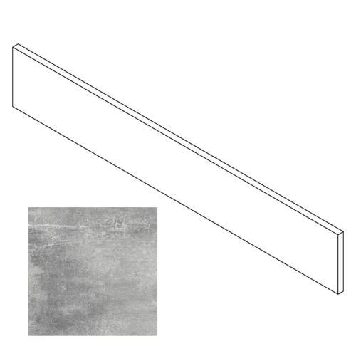 Плинтус Gresse Madain цемент серый GRS07-06 60х9,5 см