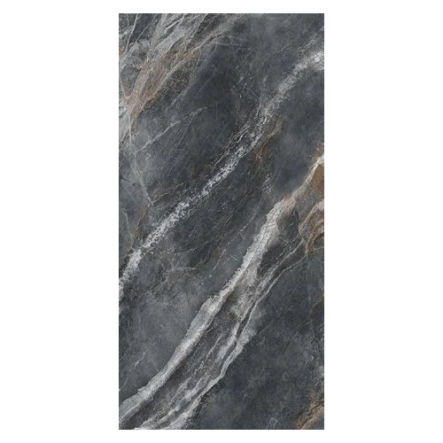 Керамогранит Primavera Arma Nero Lapato Carving черный LC208 120х60 см