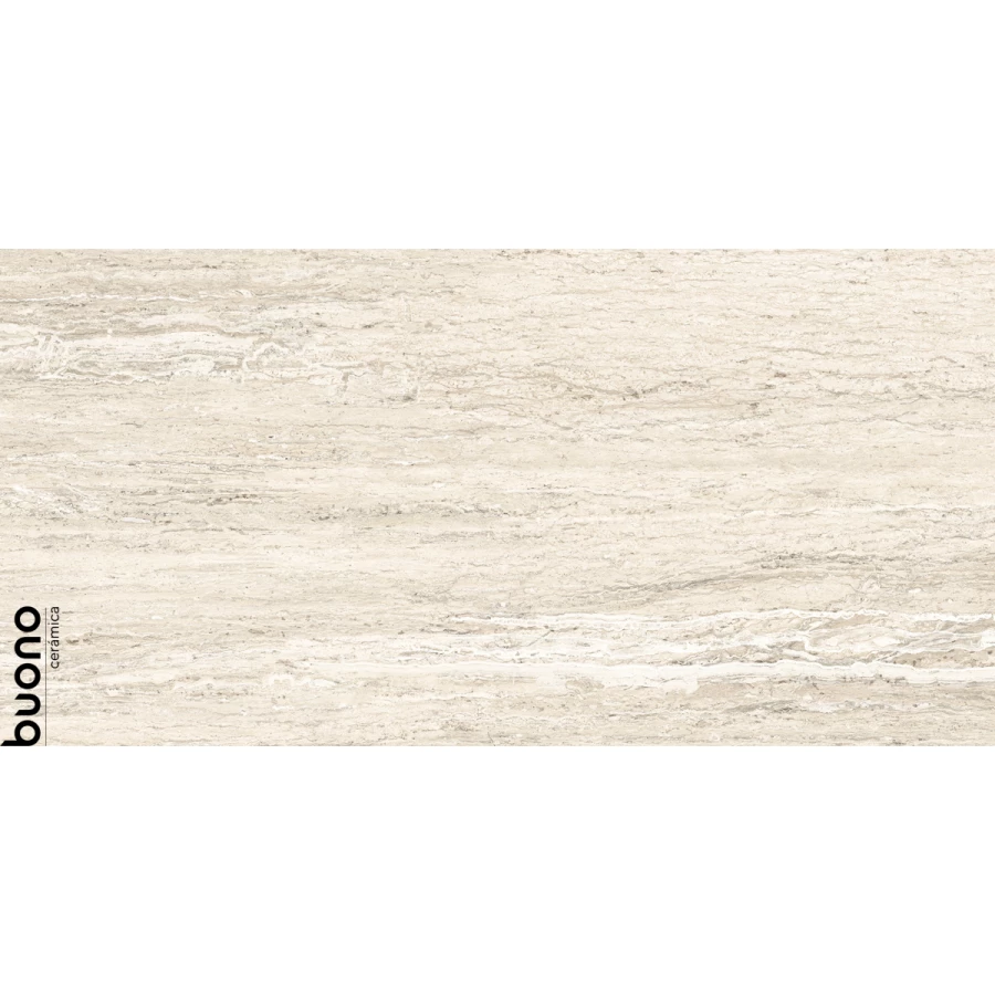 Керамогранит Buono Stones Travertino Beige Matt матовый бежевый S4442M 120х60 см