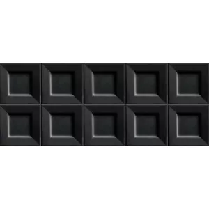 Плитка Ibero Cubic black 20*50