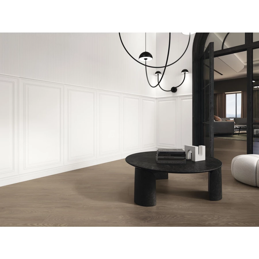 Плитка настенная Ape Ceramica Bellagio Sorico Bianco Rect Panel матовая белая A041938 120х60 см