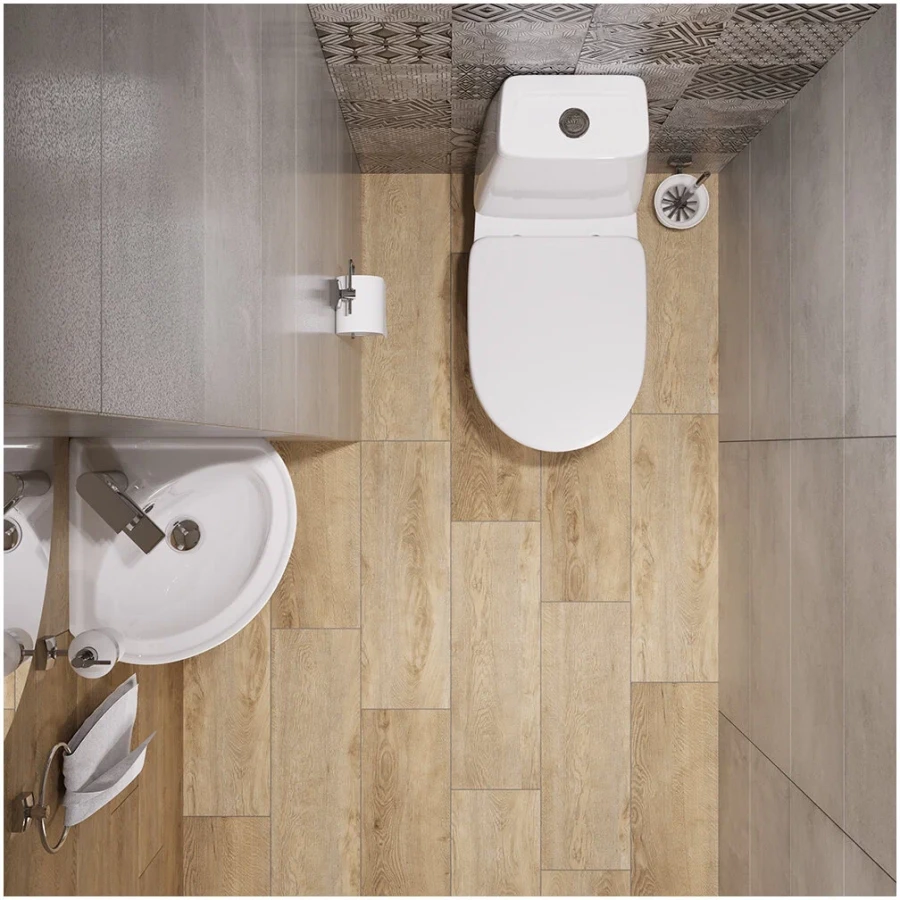 Мини-умывальник Sanita Веер угловой VERSAWB01 44x40.5 см