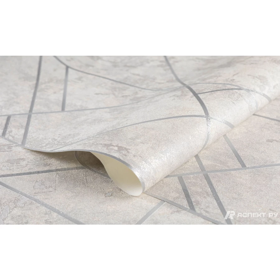 Обои флизелиновые Аспект Мичиган Серый 70563-14 1,06х10,05 м