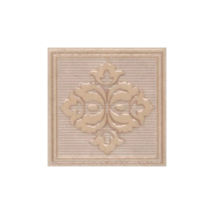 Керамогранит Kerama Marazzi Версаль Вставка матовая бежевая AD/A400/SG929620R 7x7 см
