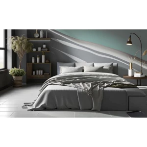 Керамогранит Gresse Petra ondas карвинг волнисто серый GRS02-14MD 60x60 см