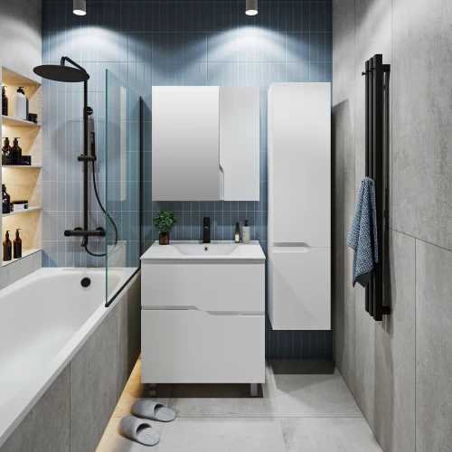 Умывальник Runo Teffy 70 белый 00-00002555