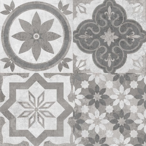 Керамогранит Estima Art_EST AR01 грес глазуированный Серый 38738 40,5*40,5 см