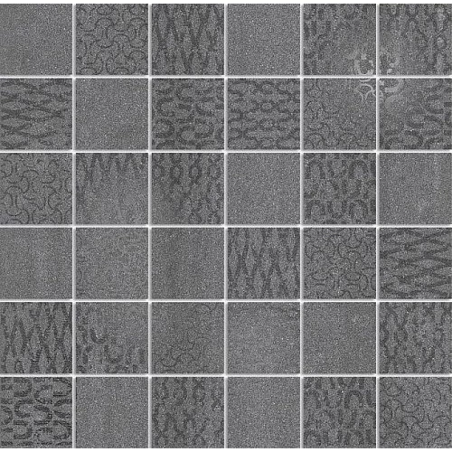 Декор Kerama Marazzi Про Дабл антрацит мозаичный 30х30 см