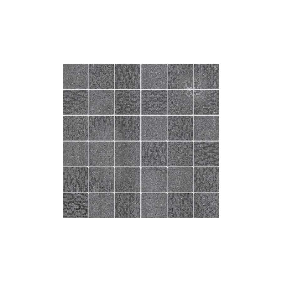 Декор Kerama Marazzi Про Дабл антрацит мозаичный 30х30 см