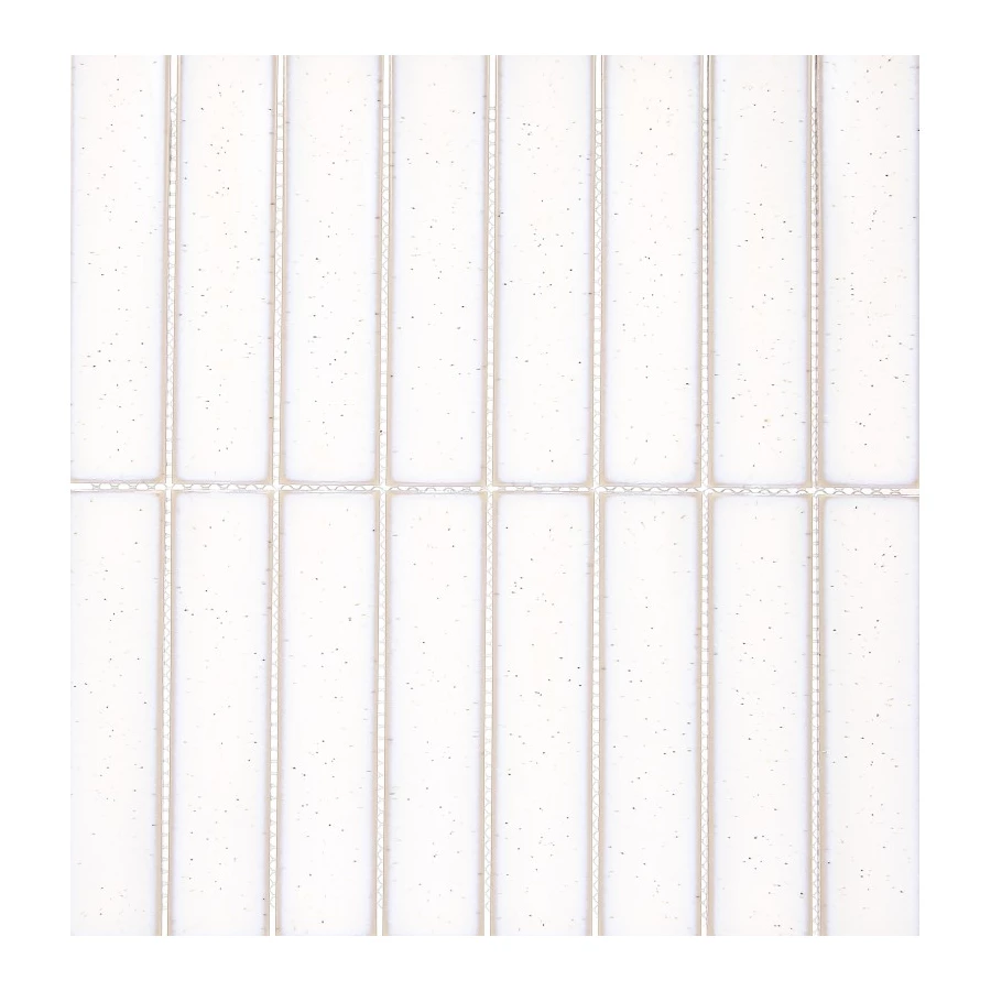 Мозаика Imagine Mosaic Керамик Мозаик / Ceramic Mosaic 91х12 матовая белая KST2-3R 29,6х28,4 см