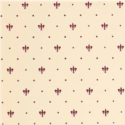 Плитка настенная Ape Ceramica Noblesse Lord Knight Burdeos глянцевая бордовая 4538111071 20х20 см